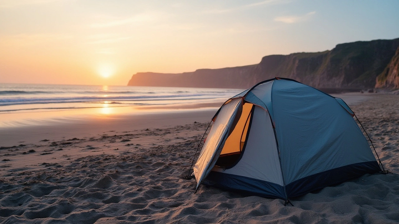 How to Perfectly Pitch a Tent on a Beach: Tips and Legal Insights