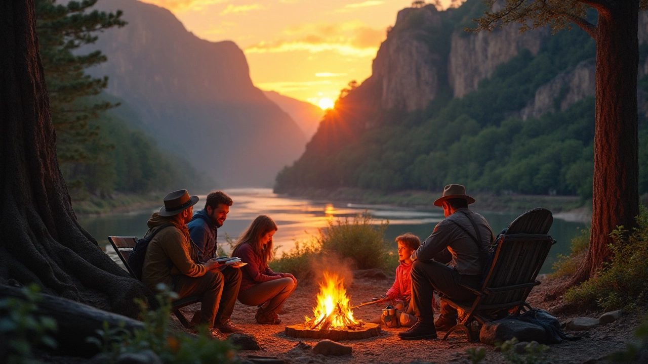 Smoking Policies and Fire Safety at The Gorge Campground