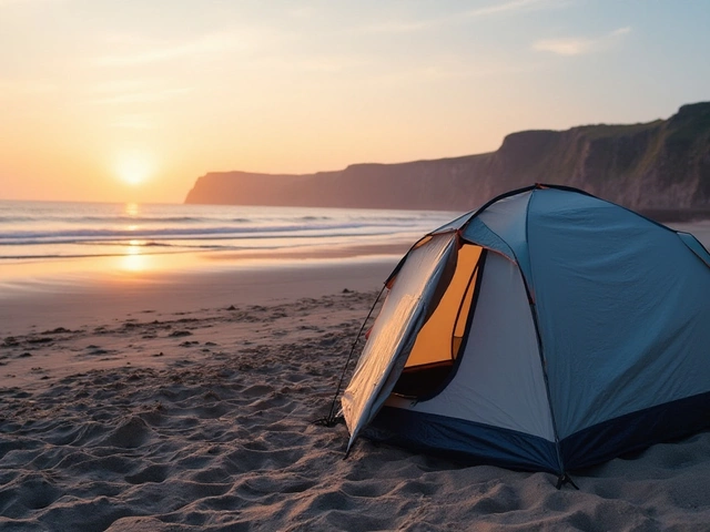 How to Perfectly Pitch a Tent on a Beach: Tips and Legal Insights