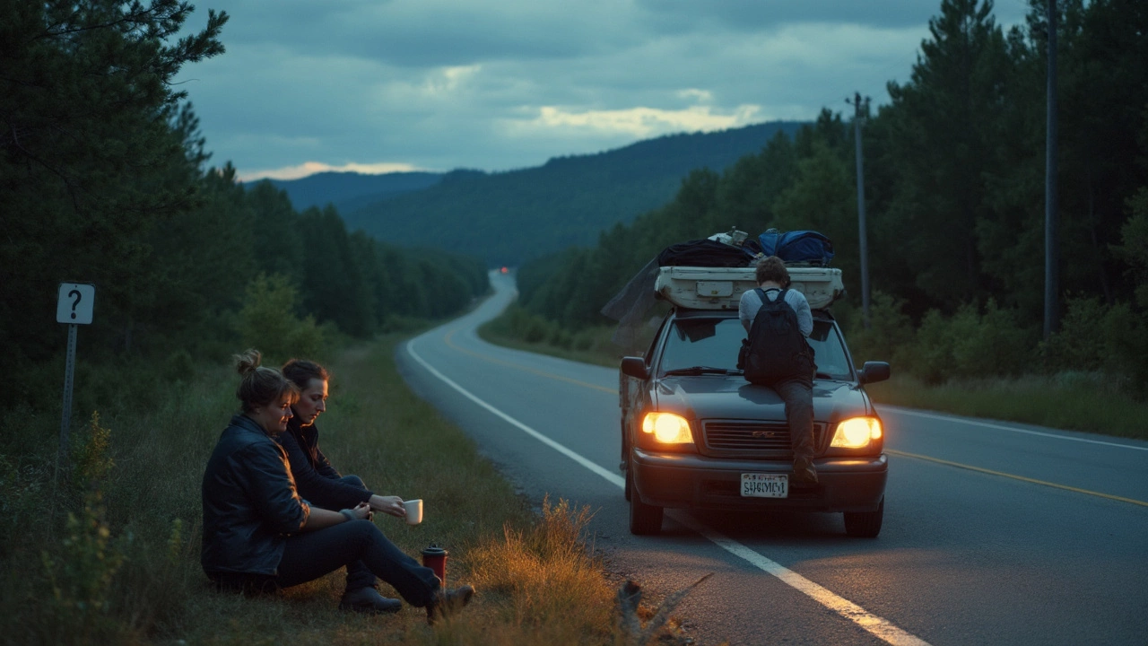 Can You Camp on the Side of the Road in the US?