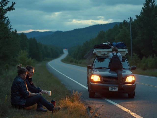 Can You Camp on the Side of the Road in the US?