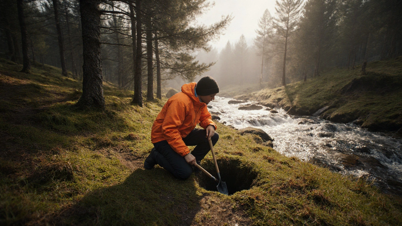 How to Use a Toilet While Wild Camping in the UK