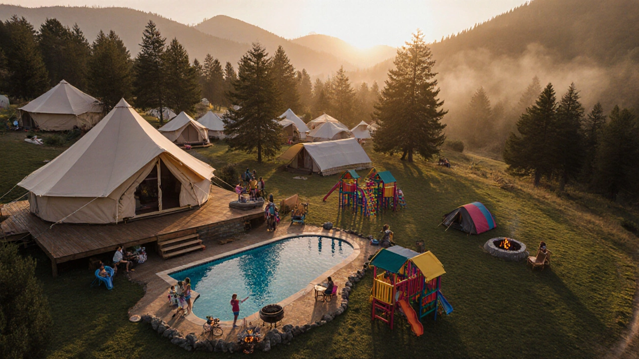 Three Main Types of Campsites Explained - Luxury, Family & Wild Options