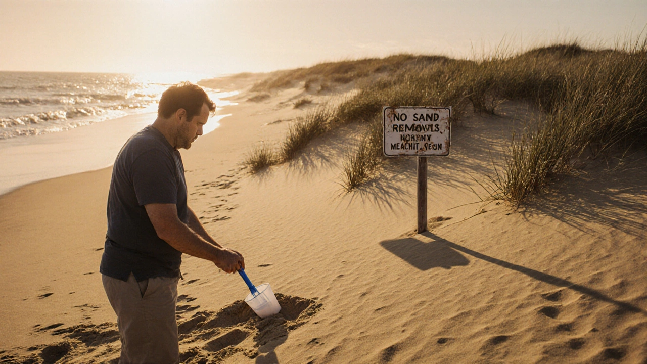 Is It Illegal to Take Sand from the Beach in North Carolina?
