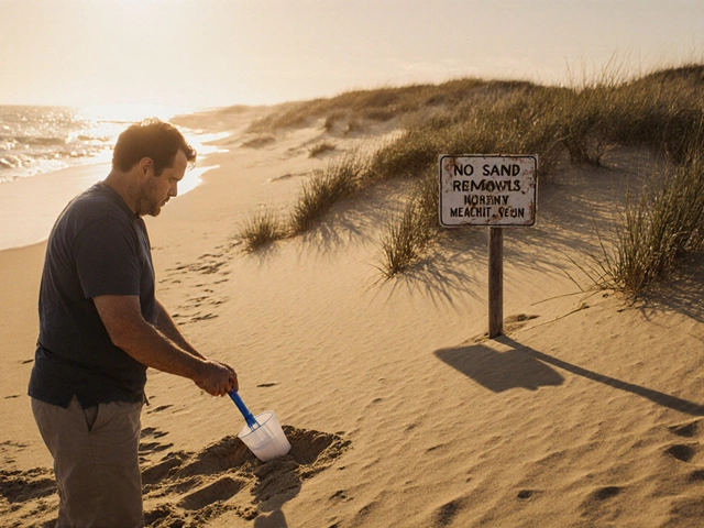 Is It Illegal to Take Sand from the Beach in North Carolina?