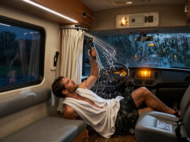 Can You Shower in a Motorhome While Driving? Safety, Laws, and Real-World Tips