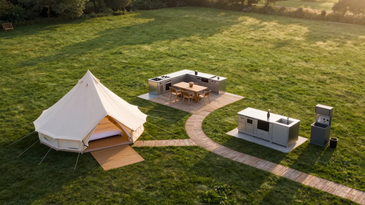 What is a Camping Triangle? The Secret to Perfect Luxury Site Layouts