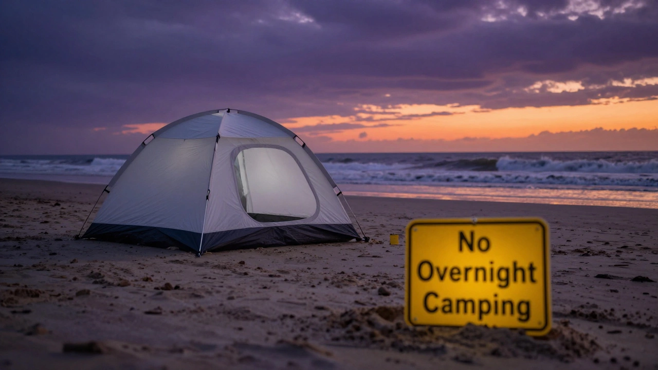 Can You Sleep on the Beach in NC? Rules, Spots & Safety Guide