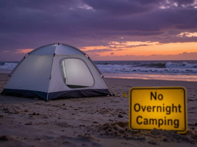 Can You Sleep on the Beach in NC? Rules, Spots & Safety Guide
