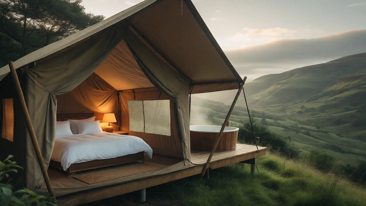 What is High-End Camping Called? A Guide to Glamping